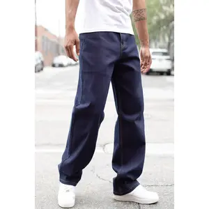 Raw Baggy Denim Jeans