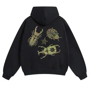 Allomyrina Dichotoma Insect Lover Green Star Unisex Cotton Hoodies