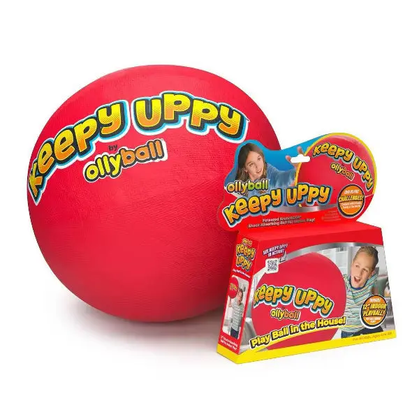 Ollyball Unisex 12-Inch Indoor Sports Toy - Krunchcor® Construction, Absorbs Kicks & Hits, Risk-Free Juggling Kickball for 4-6 Years Kids, Ideal for Families Who Believe Playtime Should Have No Limits
