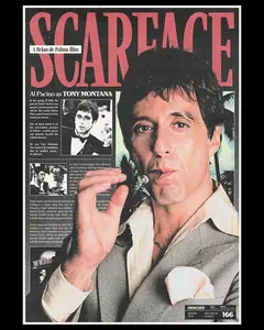 SCARFACE POSTER WALL DECOR