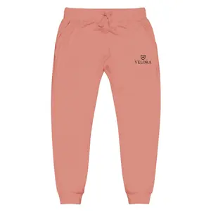 Embroidered Fleece Sweatpants - House of Velora Signature