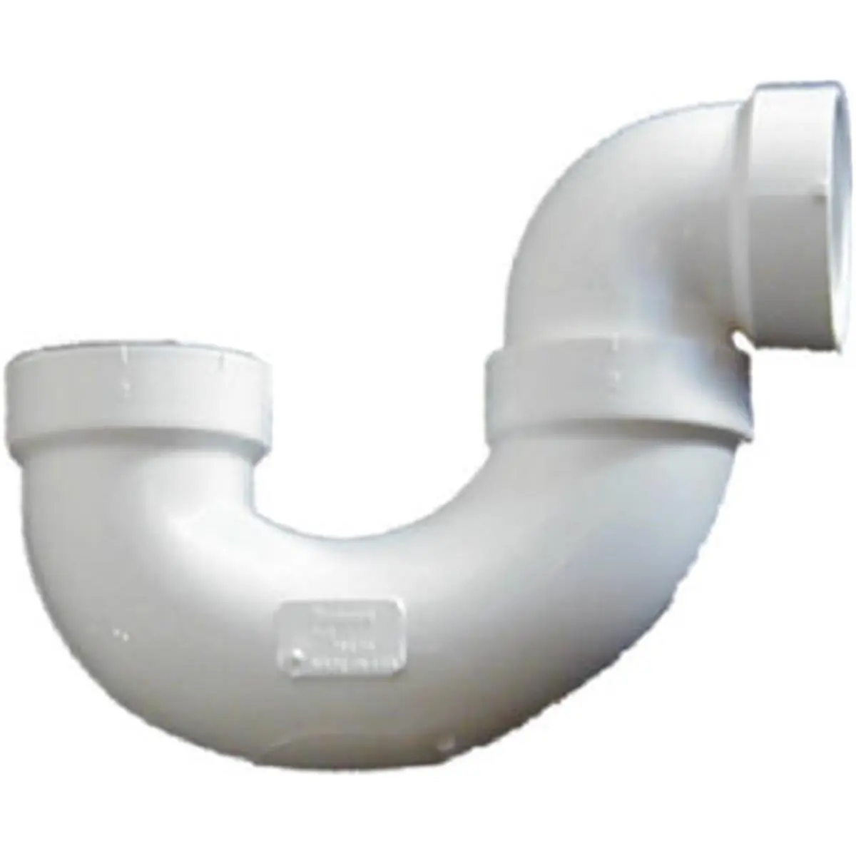 GENOVA PRODUCTS 78520 Schedule 40 PVC P-Trap, 2 in. Pipe Fitting, Pipe Compatible for Sailing Water Sports Plumbing Applications, Plumbing Pipes & Fittings