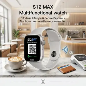 Men's smartwatch, LED curved HD screen smartwatch, fitness tracker with 24-hour heart rate/sleep monitoring, for daily workouts.