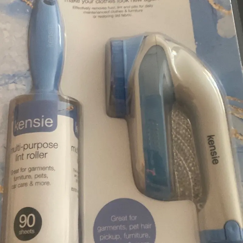 Multi propose lint roller fabric shaver combo
