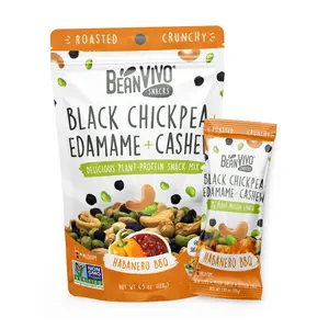 BeanVIVO Habanero BBQ Snack Mix – Spicy, High-Protein