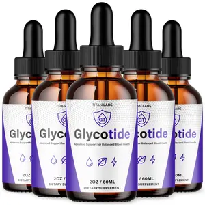 (5 Pack) Glycotide Drops Advanced Blood Support Supplement Glyco Tide 150 Serves