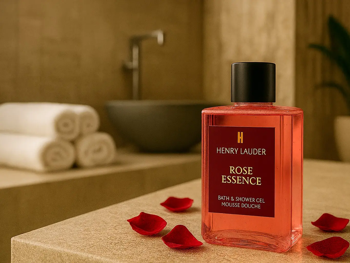 HENRY LAUDER Rose Essence Bath & Shower Gel, 10.2 fl oz Aroma Body Care Aloe  Vera - TikTok Shop