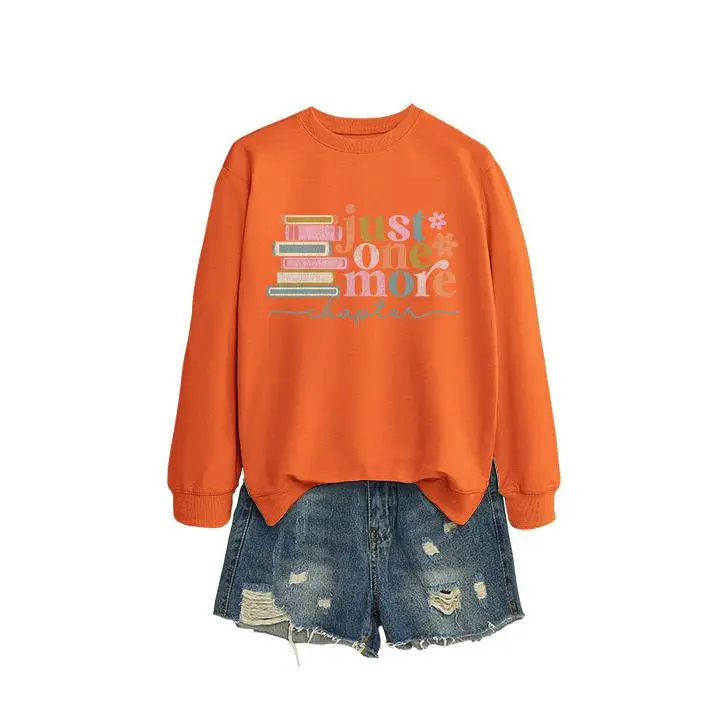 Orange hoodie (color picture)