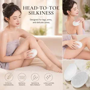 Nano Painless Hair Eraser, Beauty & Personal Care Hair Removal Tool, Real-Time Skin Transformation, 3-Min Physical Removal, Smooth No-Pain Experience