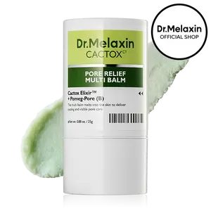 [Dr.Melaxin Official] CACTOX PORE RELIEF MULTI BALM with Cactus Cooling Reduce Puffiness & Pore Tightening for Visible Pore Care Skin Repair