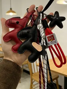 2 Piece Set & Unicorn Backpack Charm, Horse Year Car Keychain, Unicorn Bag Star Pendant, Holiday Gift, Cute Style