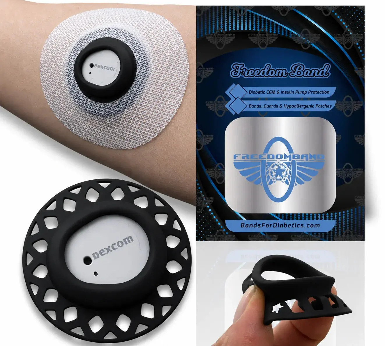 Sensor Guard for Dexcom G7, G7 15 Day & Stelo | CGM Cover & Shield
