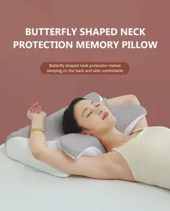 Cervical Neck Pillow for Pain Relief - Ergonomic Side Sleeper, Cooling Memory Foam, Back Support, Contour Design for Comfortable Sleep pillow pillows krissy lynn pillow inifinity pillow