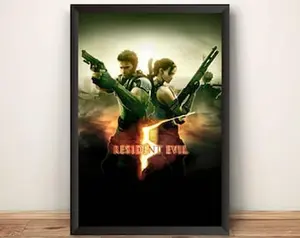 Residence Evil 5 Cover V1 Premium Poster