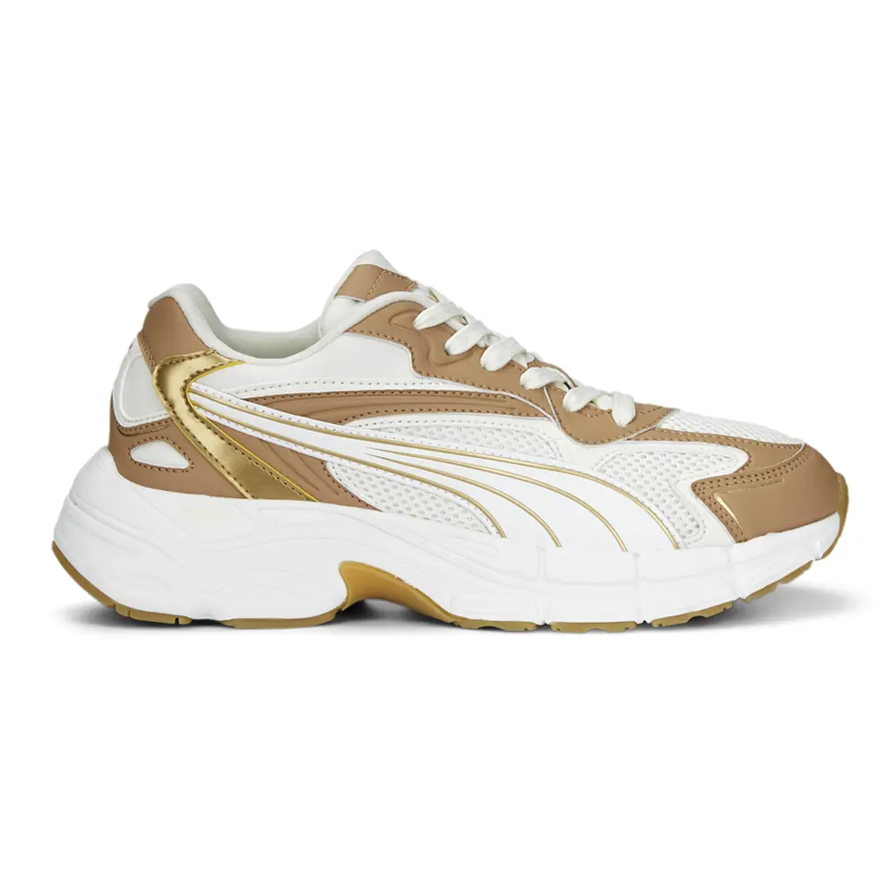 PUMA Womens Teveris Nitro Sneakers Shoes Casual - White