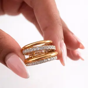 The Cork Stack Ring (Size 7)