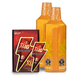 X10 Multivitamin Supplement for Men & Women Natural Fitness - 500ml Bottles X10 Multivitamin Supplement for Men & Women Natural Fitness - 500ml Bottles