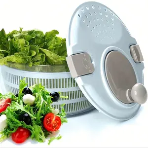 Multi-Function Salad Spinner - 3-in-1 Bowl/Colander/Dryer for Vegetables, Pasta & Fruit (Large Capacity) Basket Kitchen