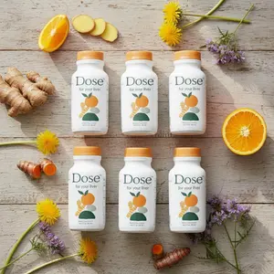 Dose for Your Liver 2oz – Natural Liver Cleanse Drink with Curcumin & Dandelion for Wellness Support, A Caring Gift for Her or Him