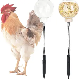 TikTokShopBlackFriday Chicken Peck Toy, Chicken Enrichment Toys, Chicken Swing Feeder, Chick Slow Feeder Toy, Chicken Coop Toys for Hens