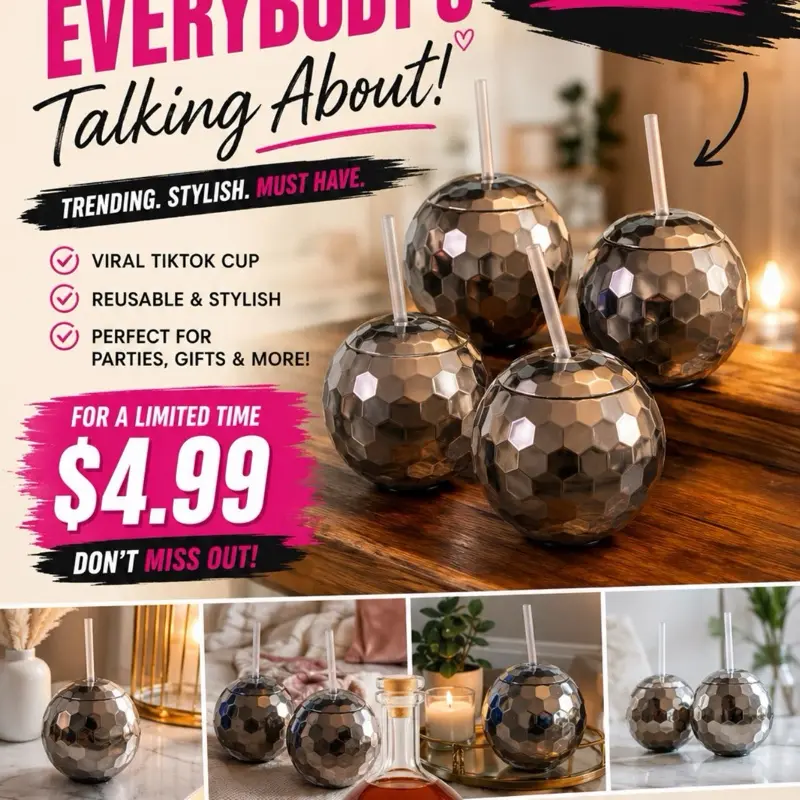 Disco Ball Cups