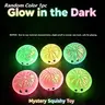 Luminous Food-Shaped Dumpling Stress Relief Squishy - 1pc Random Color, Kawaii Soft Squeeze, Realistic Rebound Texture, Desktop Squishies Toy, Dumpling Stress Ball, Quirky Gift for Adults, Unisex Table Ornament, Stress Relief Squishies