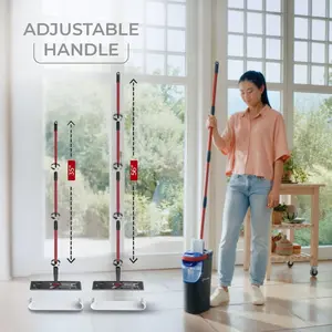 O-Cedar H2prO Flat Mop System