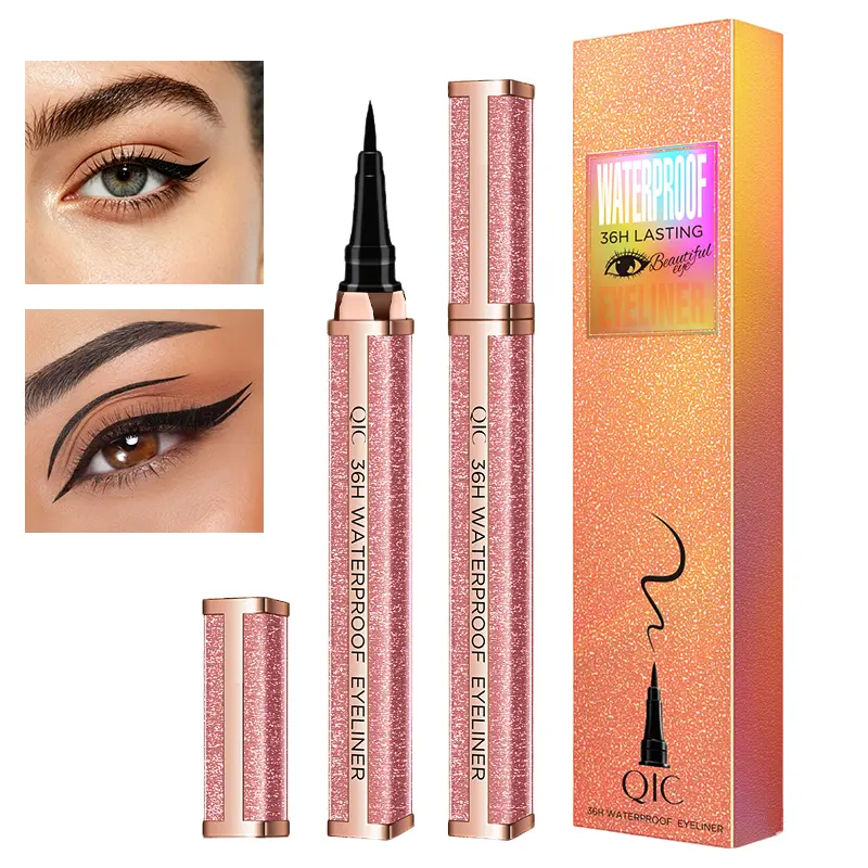24HR Waterproof Eyeliner Pencil, Smudge-Proof Long-Lasting Eye Liner, Smooth Creamy Formula, Easy Apply Eye Makeup for Daily Wear & Party Looks.