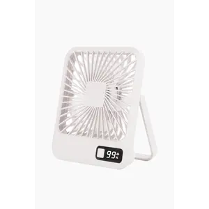Portable Desk Fan in White