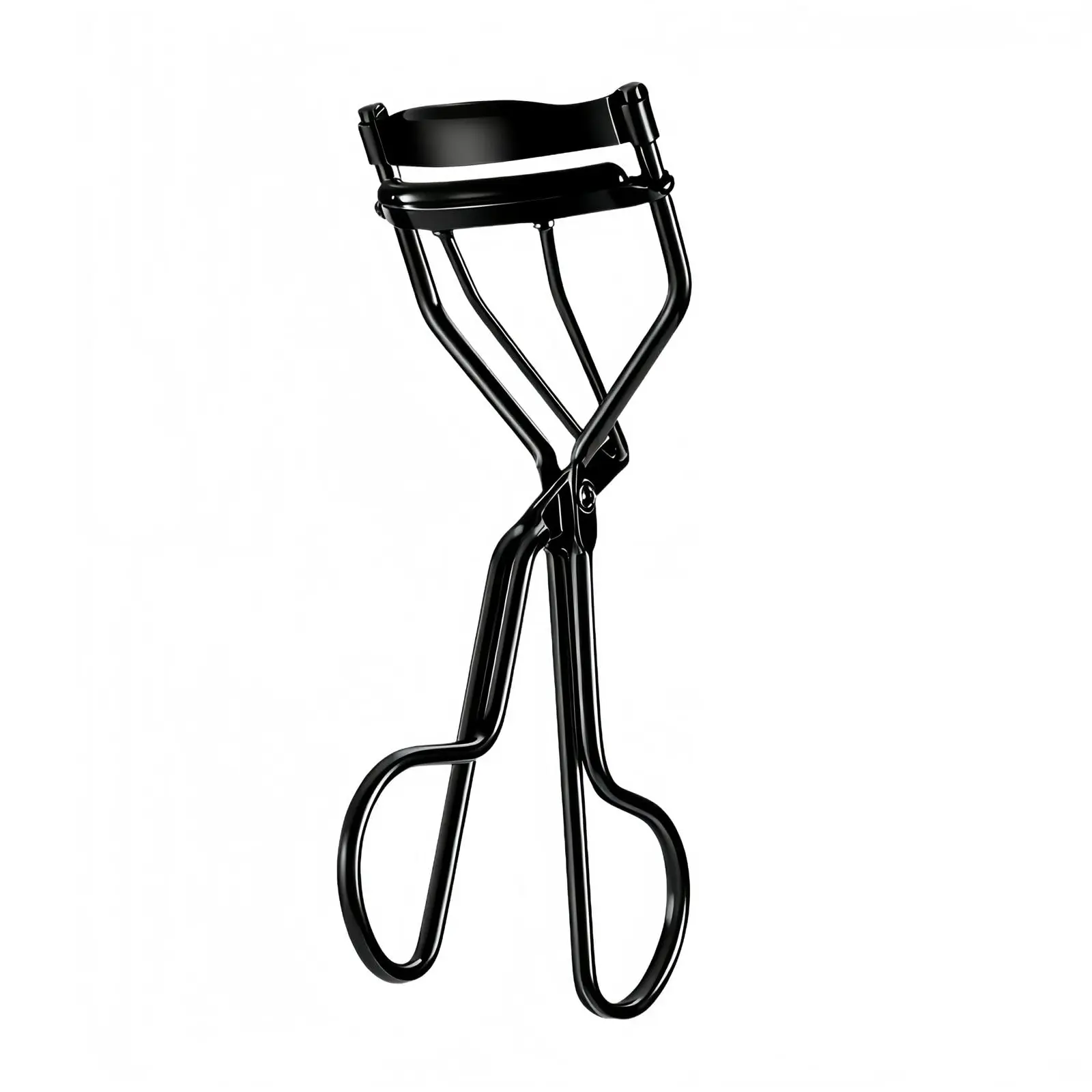 Professional Beauty Eyelash Curler with Lash Comb – Pinch-Free, Effortless Curl for a Lash-Lift Effect in Seconds, Perfect for Home or Travel, Grey Black