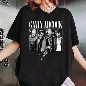 Vintage Gavin Adcock Shirt, Unisex Shirt, Gift For Fan, For Men, For Women, Full Size, Full Color