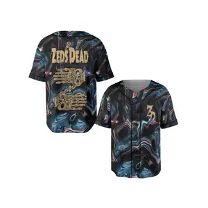 Zeds Dead Baseball Jersey, Dark Liquid Rave Shirt Festival Outfit