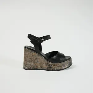 Lenore Black Women`s Summer Casual Platforms