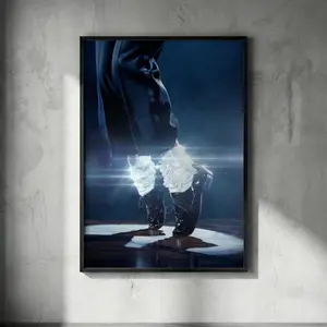 Retro Limited Edition Michael Jackson Poster - Vintage 80s Iconic Dance Skill Wall Art, Retro Photography Print, Modern Home Decor Unframed, Memorial Décor Poster
