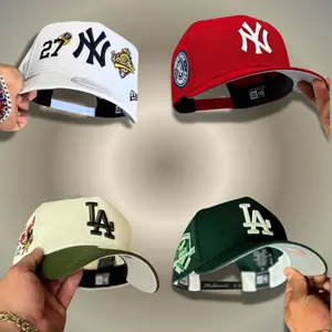 MLB New Era LA Dodgers NY Yankees Vintage Baseball Cap – 9FORTY Adjustable 59FIFTY Fitted Snapback Hat, Hot TikTok Shop USA 2026, Gorras de Béisbol para Hombre y Mujer, Streetwear Sombreros Unisex Fashion