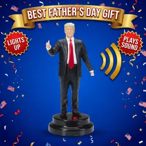 Talking Figure with 17 Spoken Lines - Fathers Day Gift for Dad - Press the Button to Hear Hilarious Quotes - Funny Novelty Gag Gift for Men, Collectible Desk Display Toy & Conversation Starter for Him