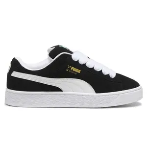 PUMA Mens Suede Xl Lace Up Sneakers Shoes Casual - Black