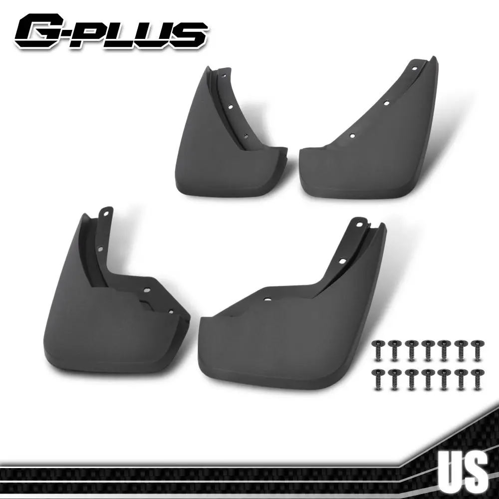 4 pcs Front & Rear Mud Flaps/Fender Splash Guards for 17–21 Volvo XC40