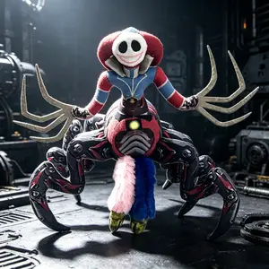 Poppy Playtime Plush Set - The Prototype, Lily, Lovebraids & Giblet Soft Horror Game Stuffed Toys, Collectible Birthday & Holiday Gifts