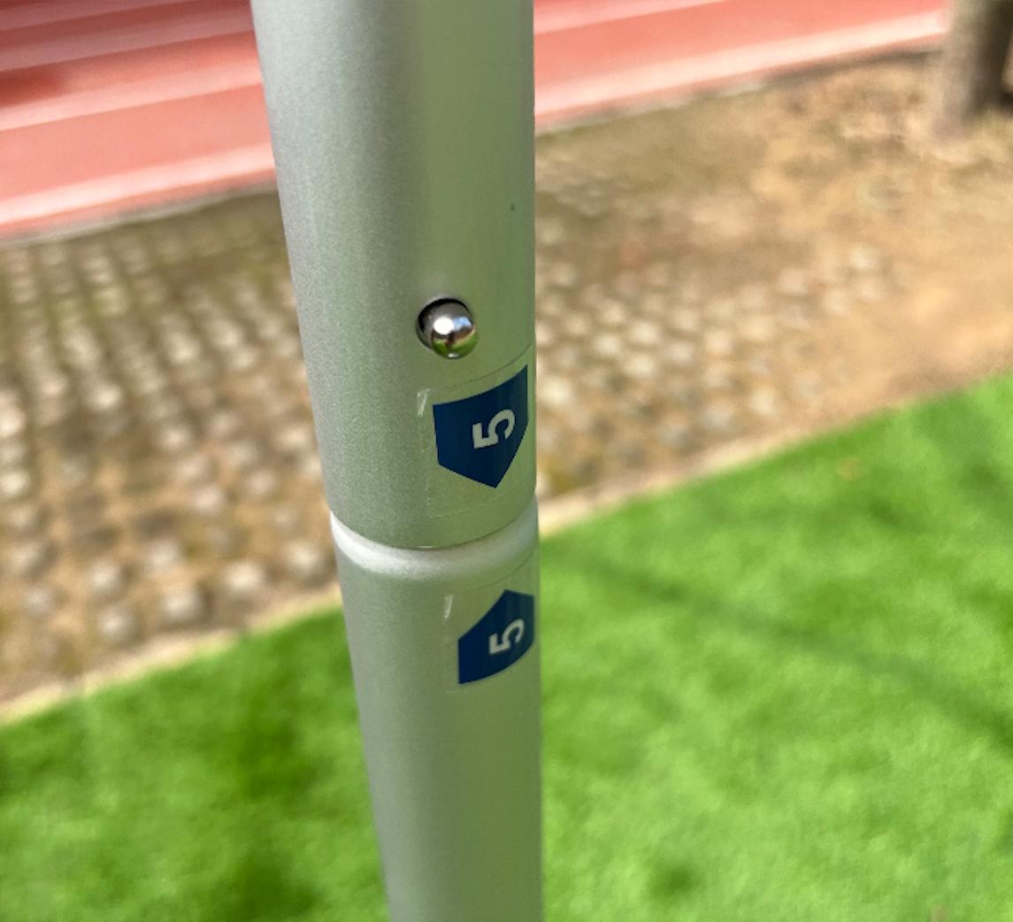 2pcs Adjustable Balloon Column Stand Flower Column Stand Made of Aluminum Alloy Tube For Party Decoration