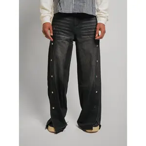 GP ULTRA BAGGY SIDE SNAP DENIM