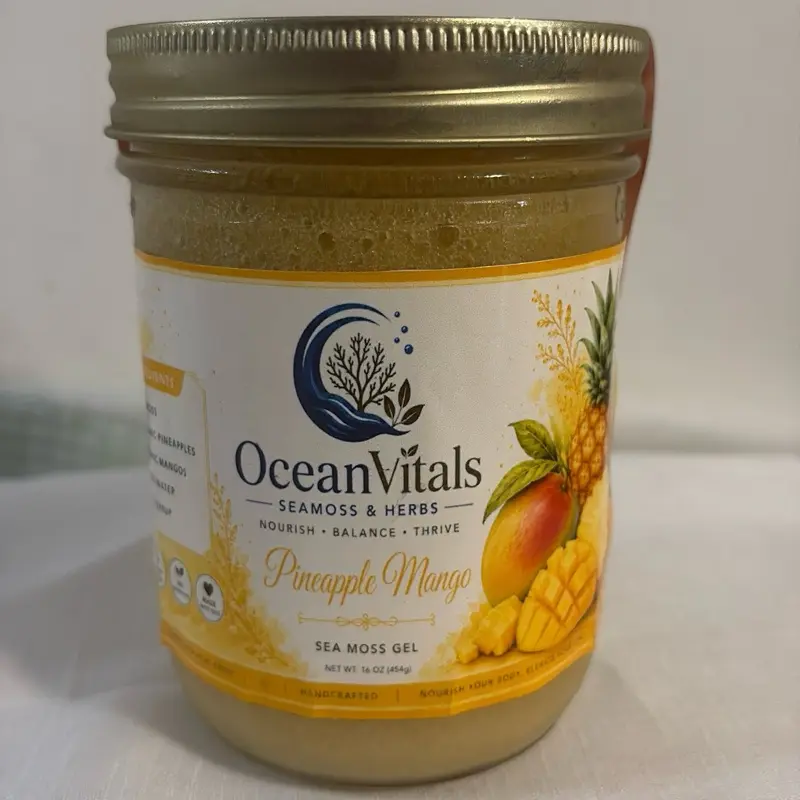 Pineapple-Mango Infused Sea Moss