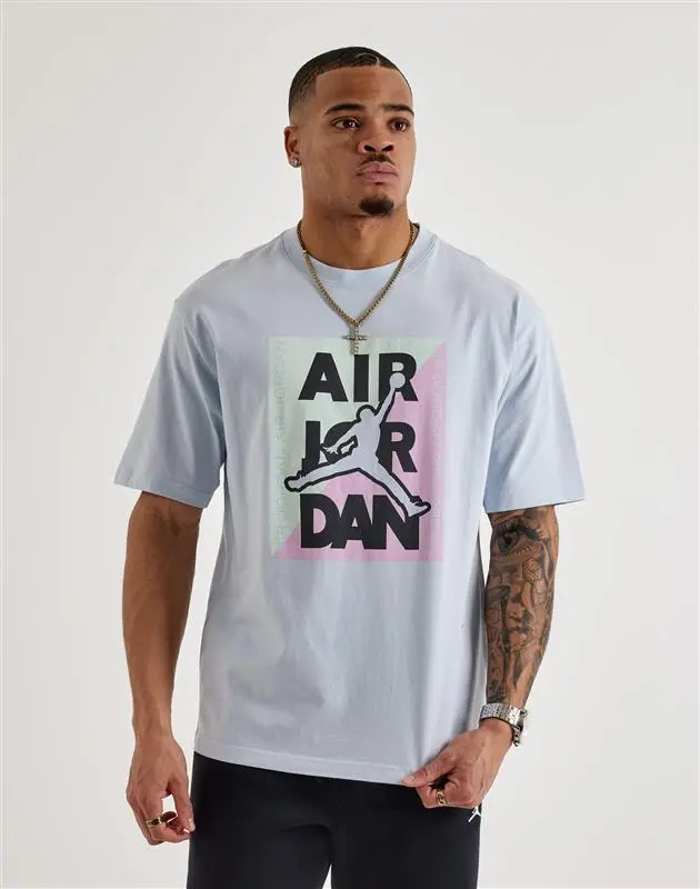 Mens Jordan Air Stack Graphic Tee Mens Jordan Air Stack Graphic Tee