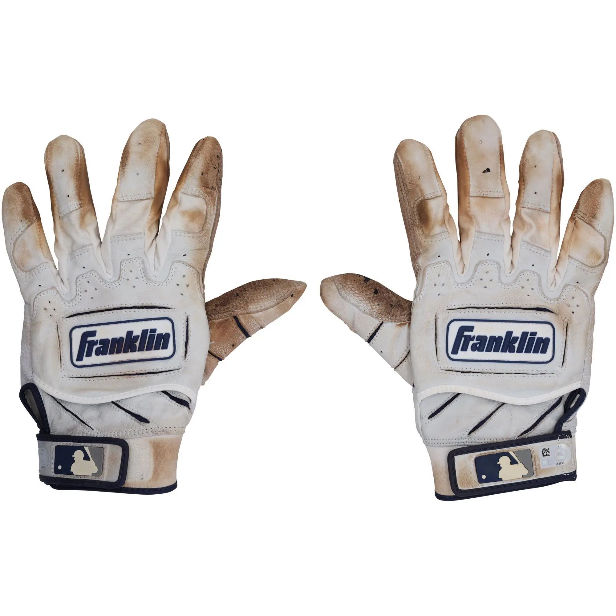 Paul Goldschmidt New York Yankees Game-Used White Franklin Batting Gloves vs. Athletics on June 28, 2025 - Fanatics Authentic Certified - MLB Memorabilia