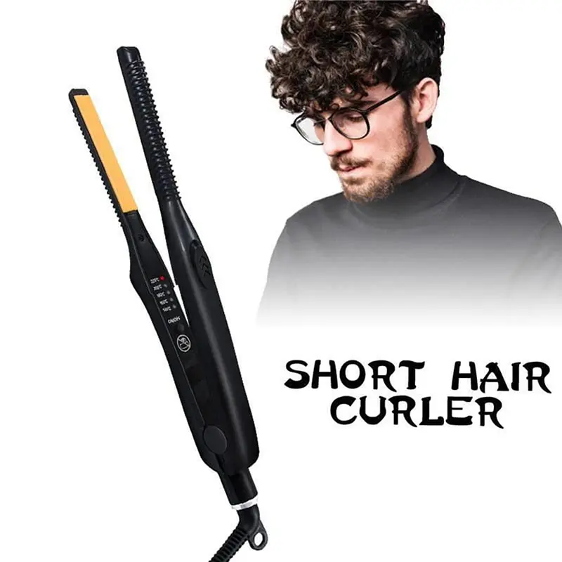 Multifunctional hair styling equipment, American plug automatic straightening and curling tool, a device that integrates the functions of a straightener and a curler together