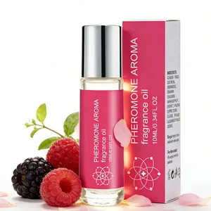 Women's Pheromone Fragrance Oil, 0.34oz Long-Lasting Perfume, Lemon Jasmine Amber Scent, Valentine's Gift, Date Night, Gift for Girlfriend