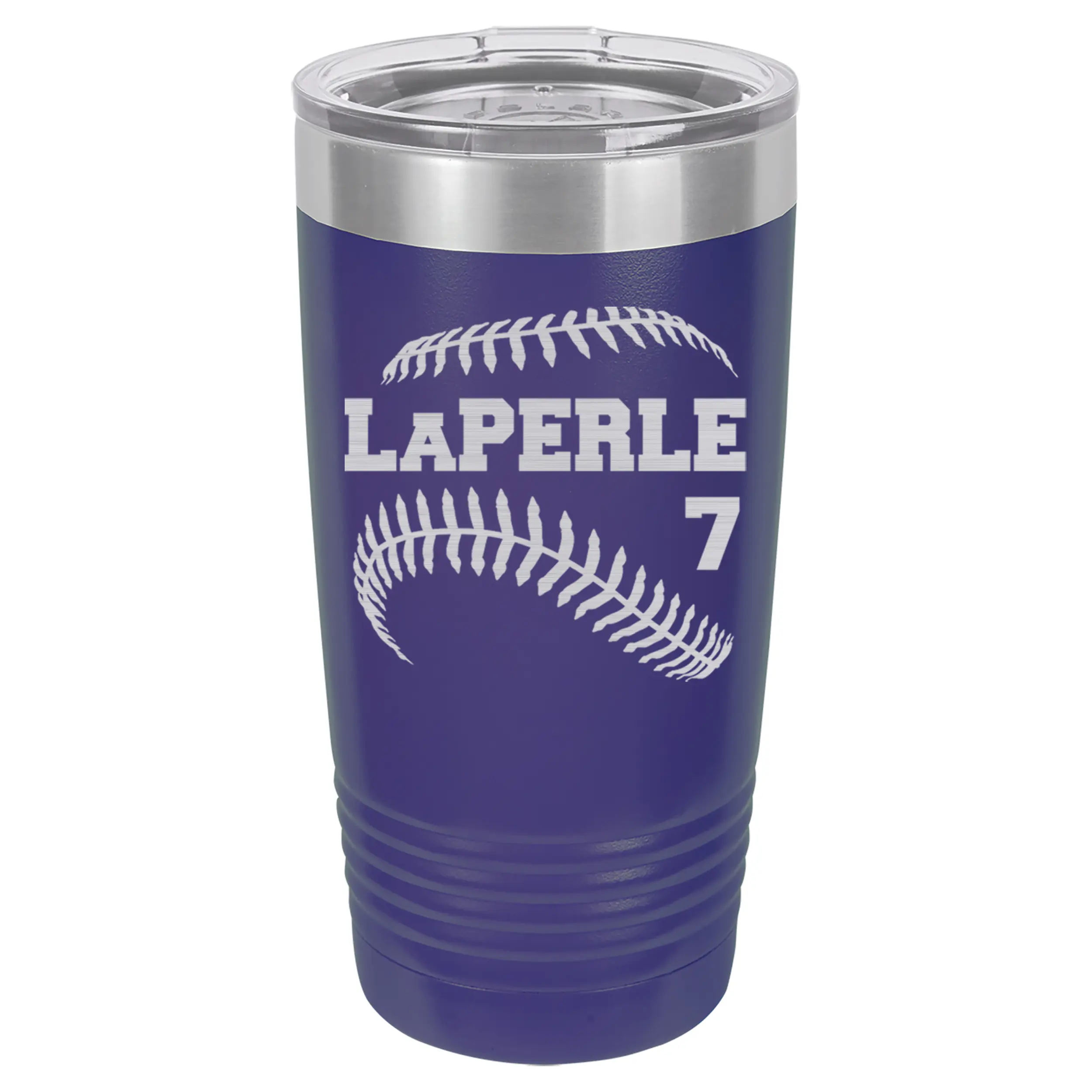 Baseball/Softball Coach Gift — 20-oz Custom Team Tumbler — Diamond Star