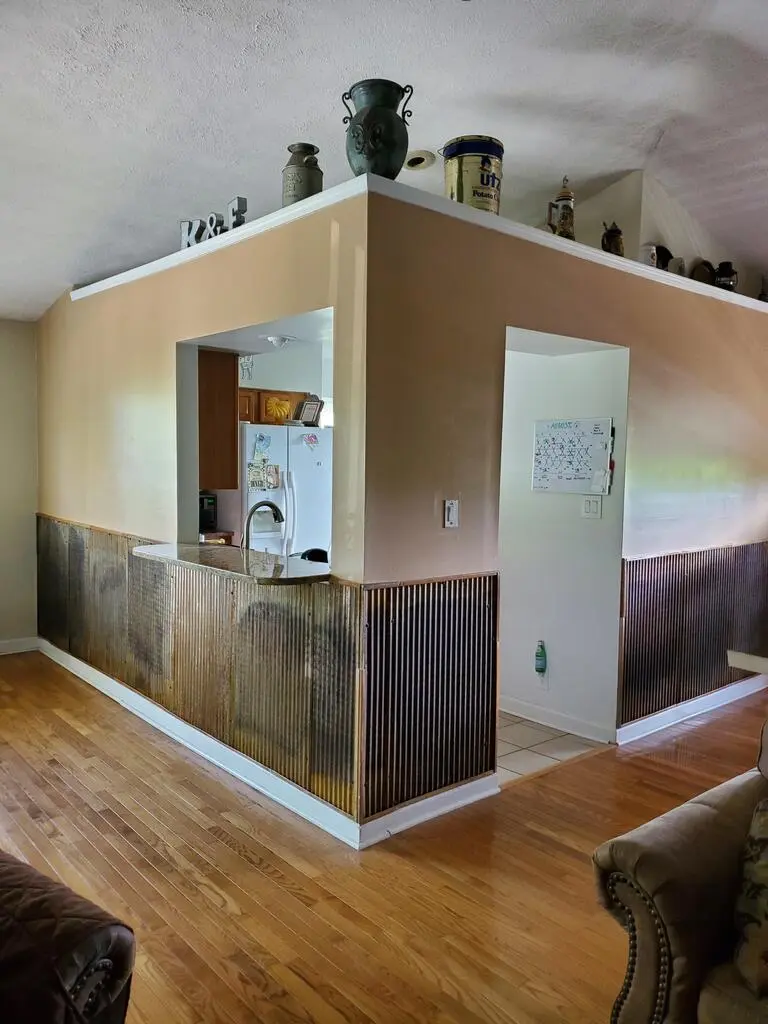 Colorado Corrugated Metal Wainscoting Rolls - Scratch and Dent Colorado Corrugated Metal Wainscoting Rolls - Scratch and Dent
