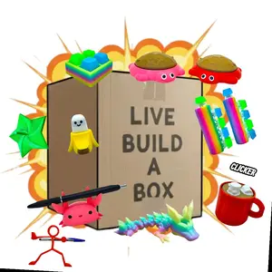 LIVE Build a Box 3d Prints Interactive Shopping Experience Exclusive Offers During Live Sale