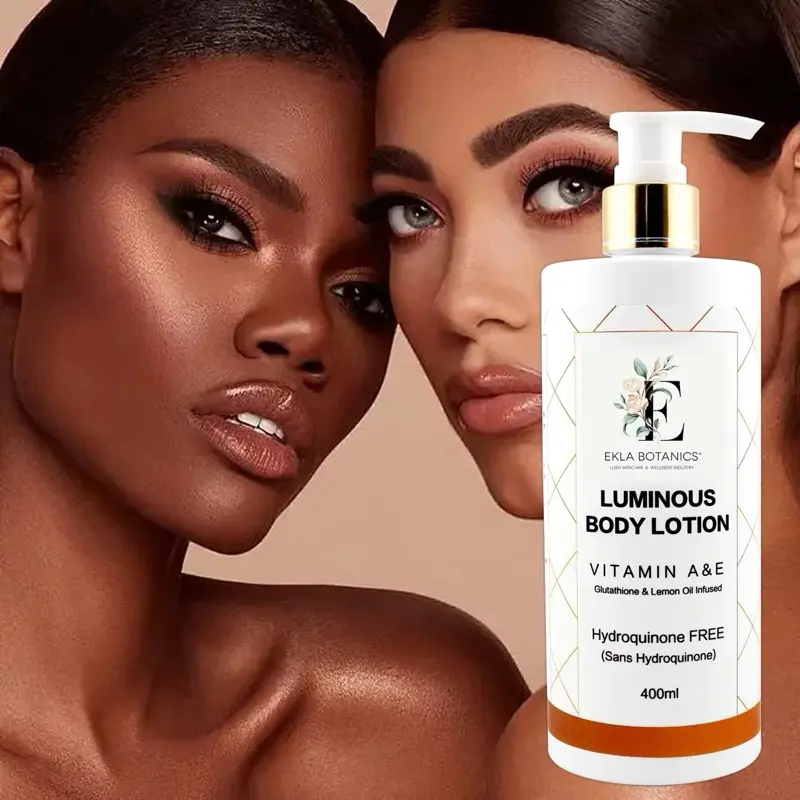 Ekla Botanics Luminous Body Lotion with Vitamin A & E, Glutathione & Lemon Oil Infused, Hydrating Ekla Botanics Luminous Body Lotion with Vitamin A & E, Glutathione & Lemon Oil Infused, Hydrating
